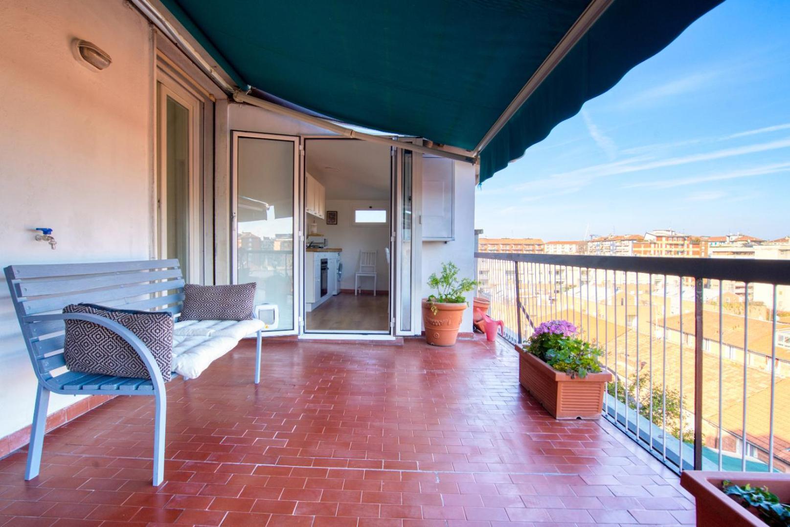Spacious Penthouse With Panoramic Terrace - 20 Minutes From Duomo Milan Luaran gambar